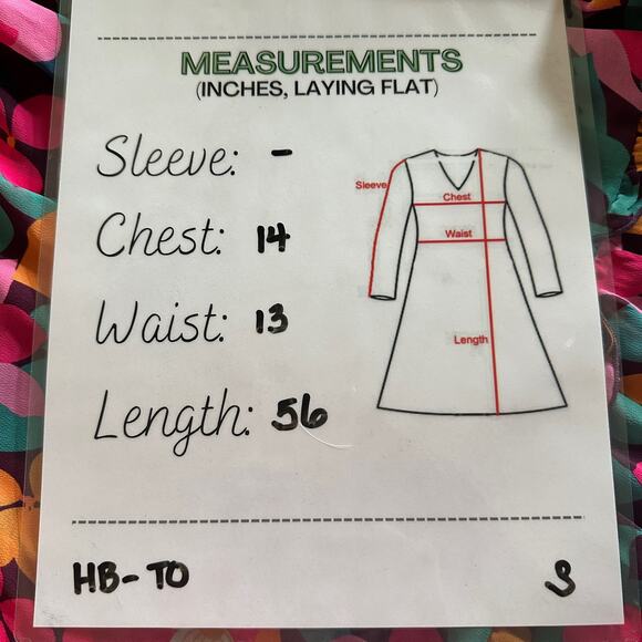 MELLODAY | Womens Colorful Midi Ruffled Tiered Smocked Bodice Dress Small Boho - Picture 7 of 15